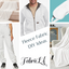 Premium White Sweatshirt Fleece Fabric 60" Wide - Polyester Cotton Blend | FabricLA - Prismatic Fiber Arts