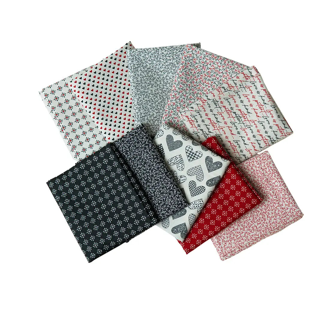 Flirt Fat Quarter Bundle - Set of 10 - Prismatic Fiber Arts