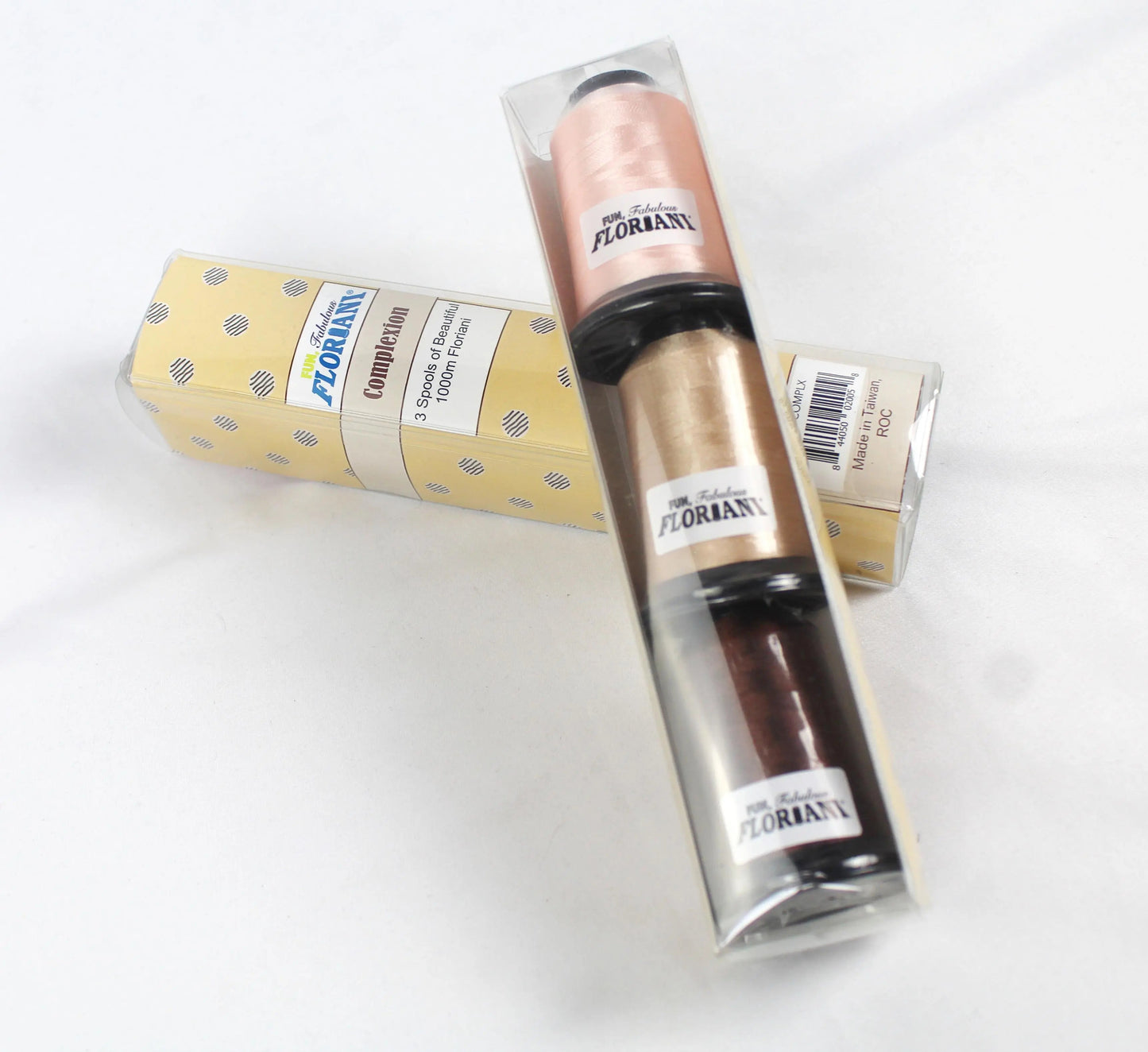 Floriani Thread  3 SPOOL SET - COMPLEXTION FLESH TONES - Prismatic Fiber Arts