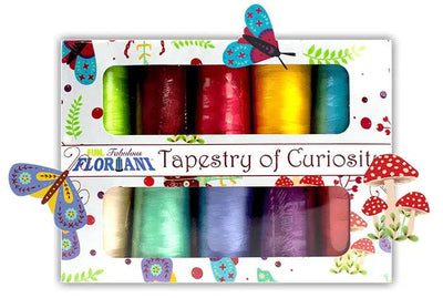 Floriani Thread  - Tapestry of Curiosity 10 ct set - Prismatic Fiber Arts
