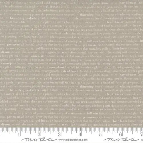 Flower Pot Taupe 44"/45" Fabric Per Yard - Prismatic Fiber Arts