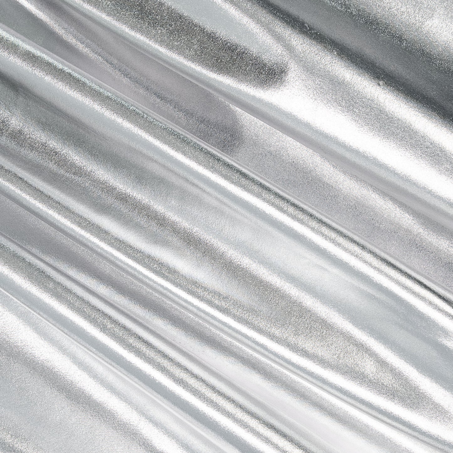 Metallic Foil Lame Spandex Knit Fabric | 4-Way Stretch - Prismatic Fiber Arts