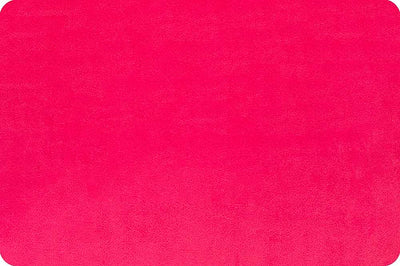 Fuchsia Solid Cuddle 3 58/60" Fabric ( 1 1/4 yard pack ) - Prismatic Fiber Arts
