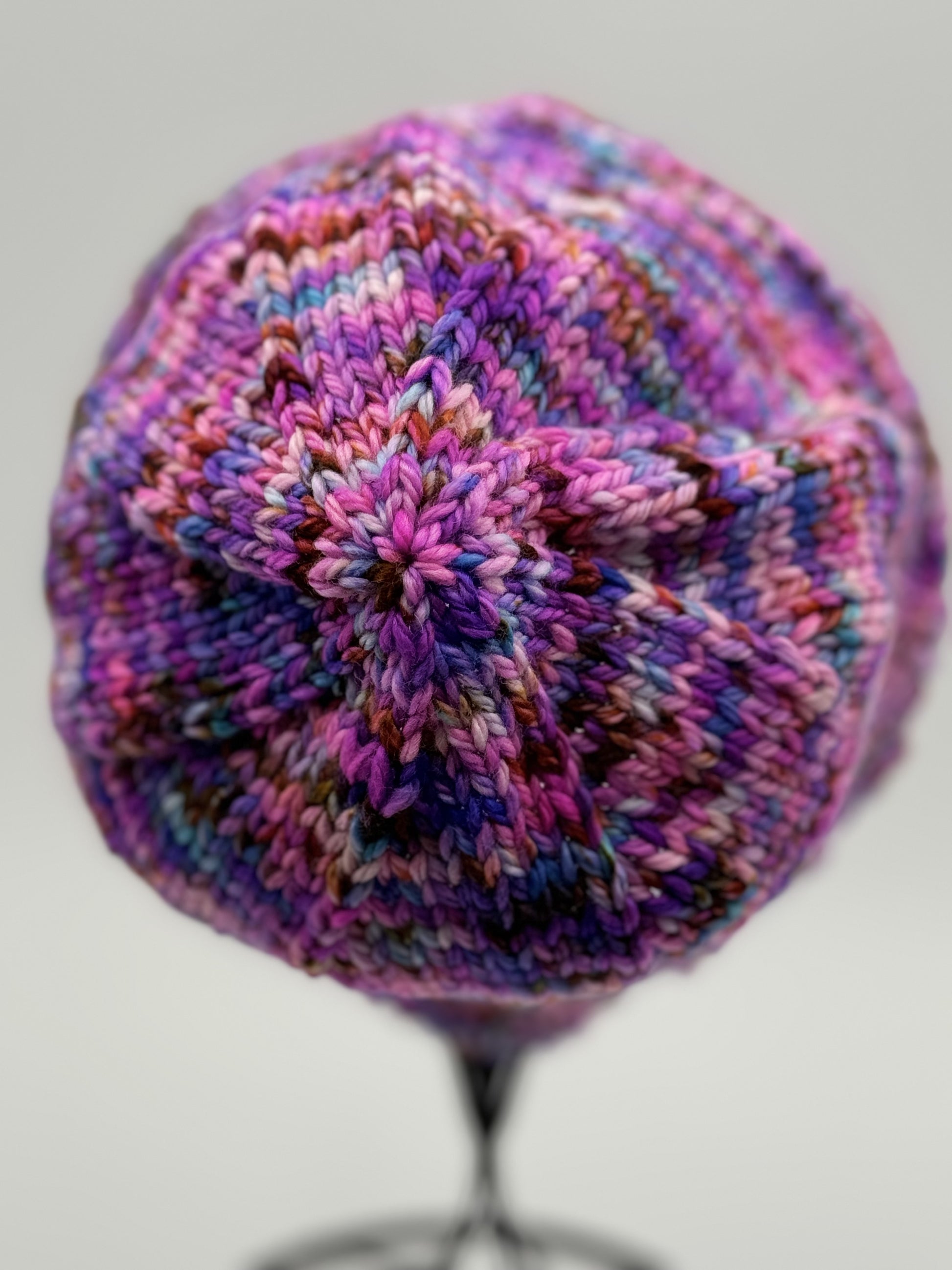 Dance Party Beanie - Prismatic Fiber Arts