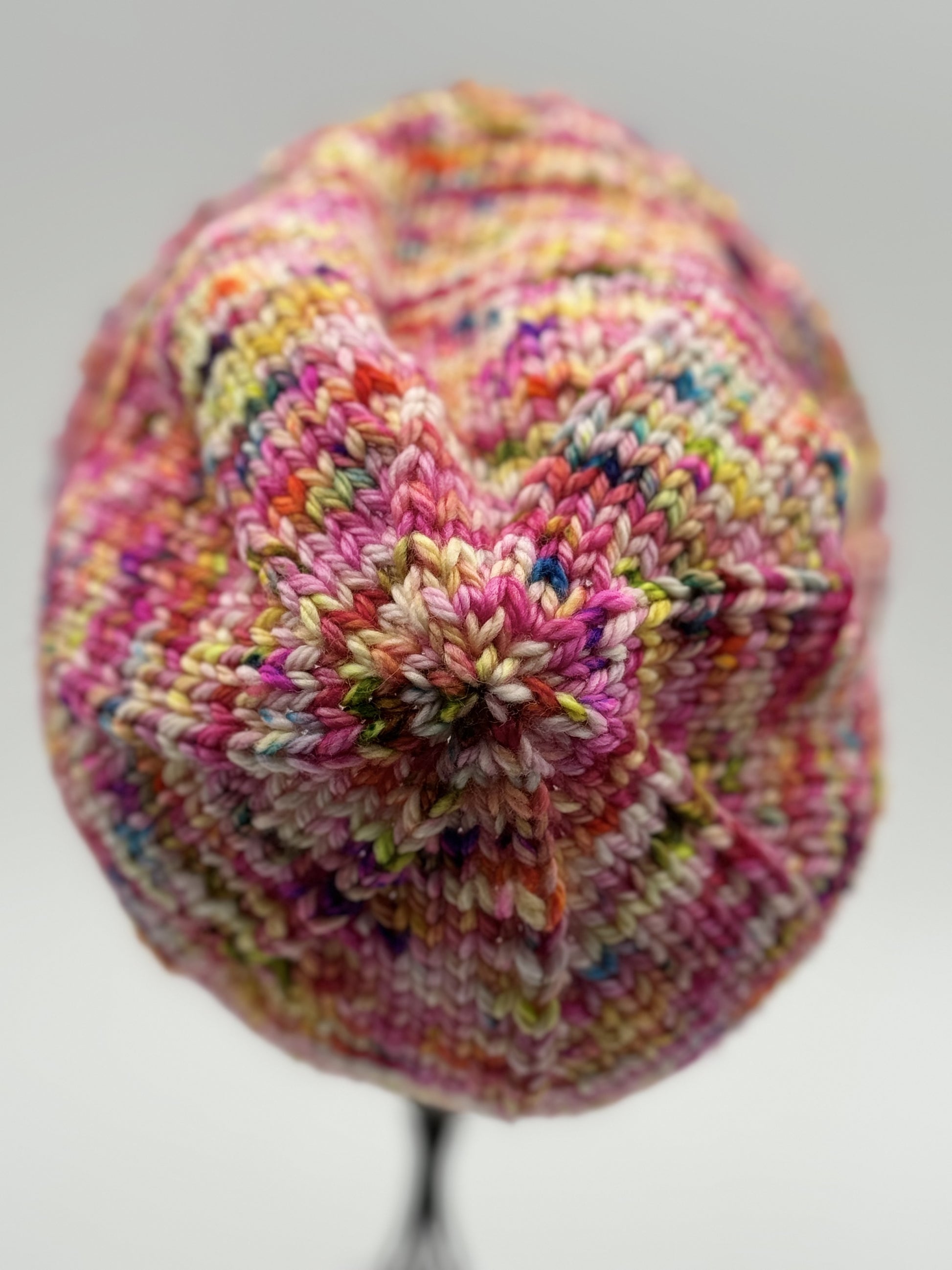 Funky Monkey Beanie - Prismatic Fiber Arts