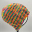 Hot Pink Rainbow Beanie - Prismatic Fiber Arts