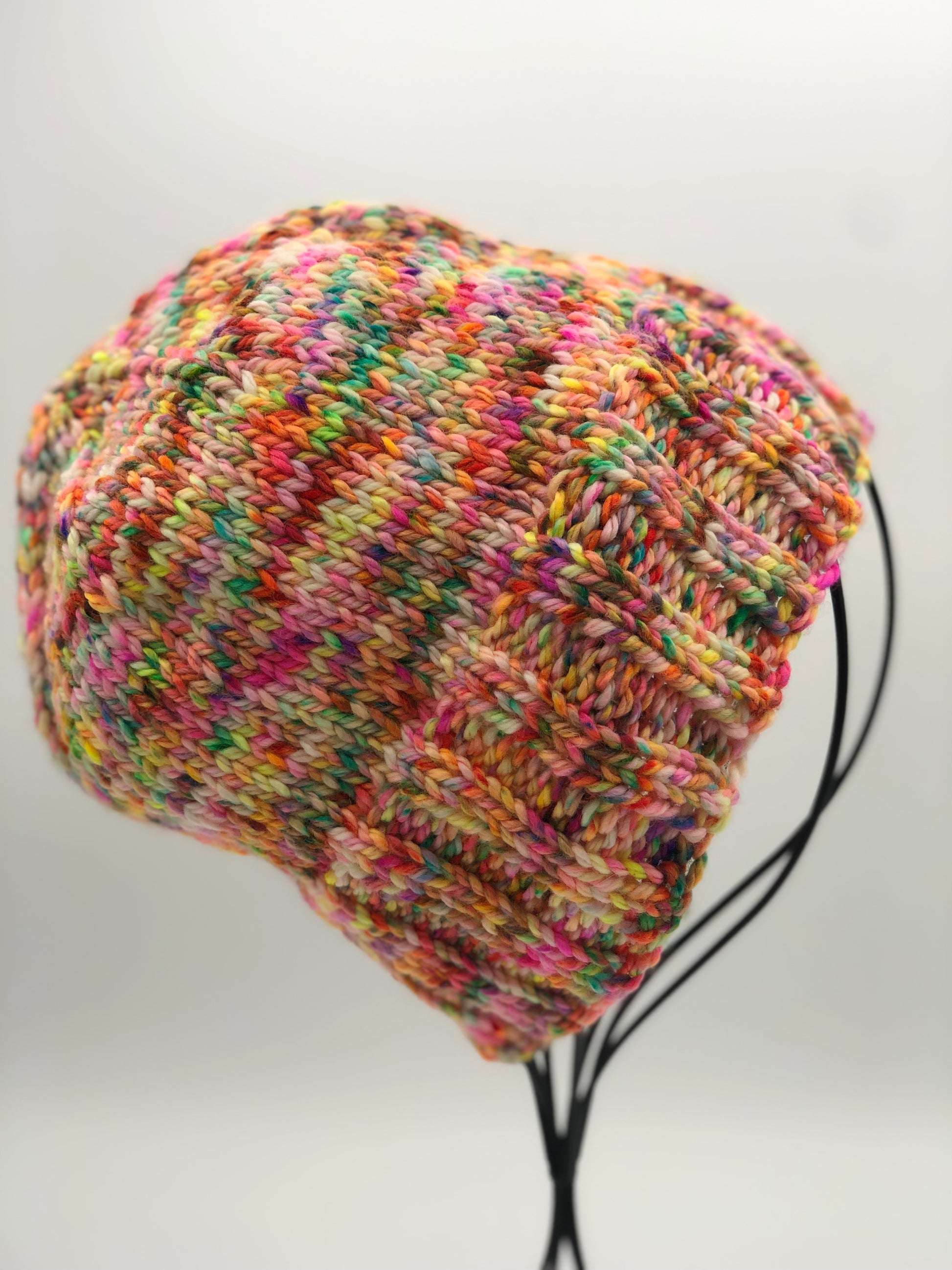 Dapples of Color Beanie - Prismatic Fiber Arts