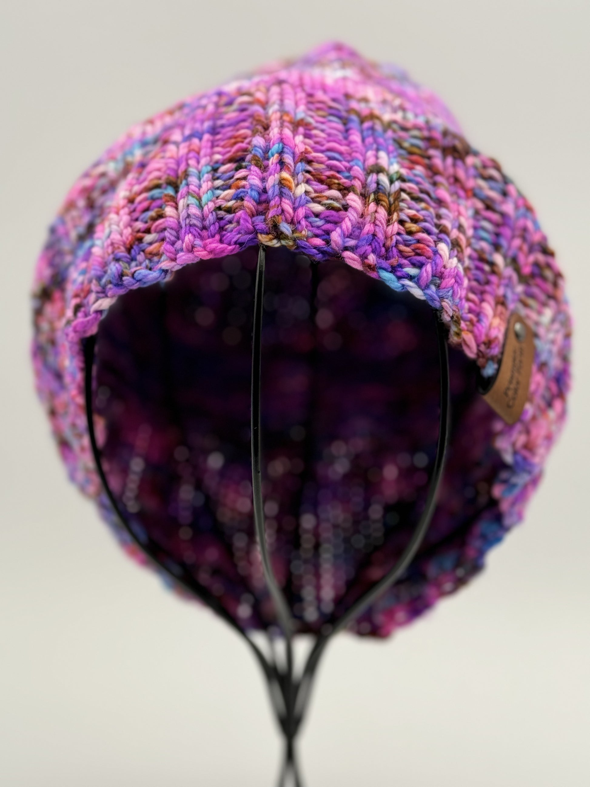 Dance Party Beanie - Prismatic Fiber Arts