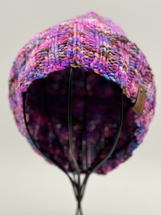Dance Party Beanie - Prismatic Fiber Arts