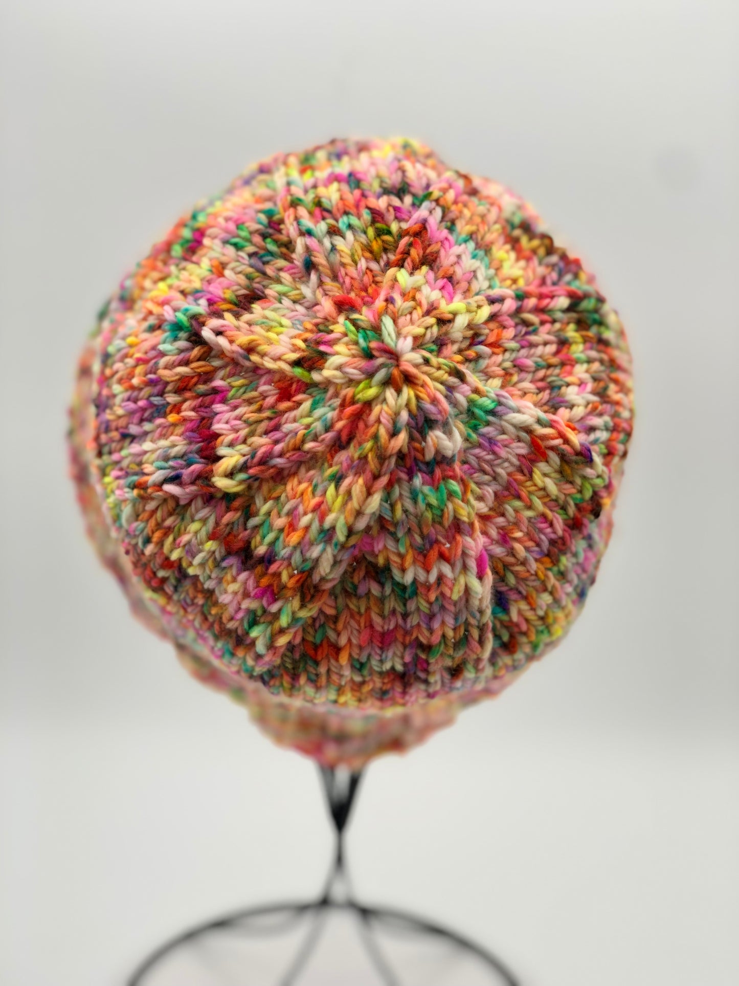 Dapples of Color Beanie - Prismatic Fiber Arts