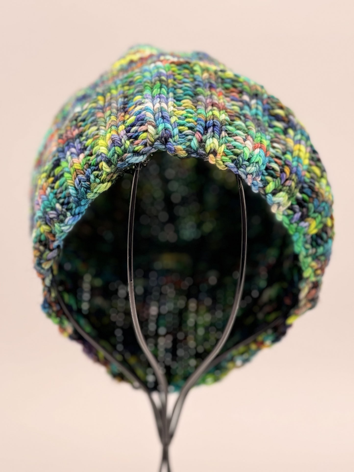 Tiki Bar Beanie - Prismatic Fiber Arts