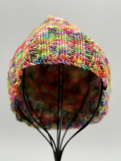 Unicorn Barf Beanie - Prismatic Fiber Arts
