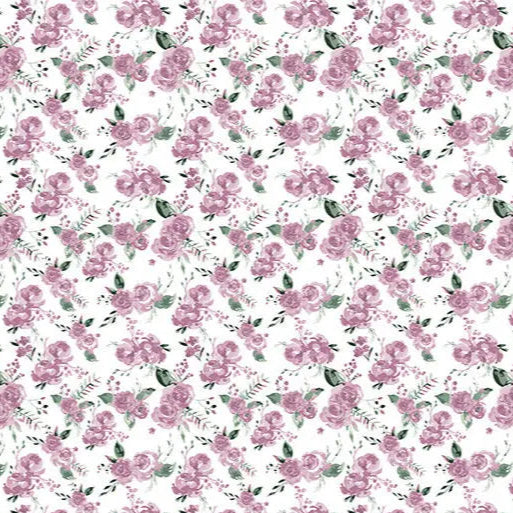 Garden Bouquet Quilting Cuddle Snow Fabric per yard - Prismatic Fiber Arts
