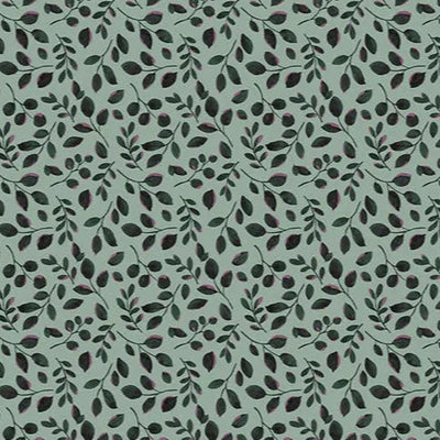 Garden Leaves Quilting Cuddle Green Fabric per yard - Prismatic Fiber Arts