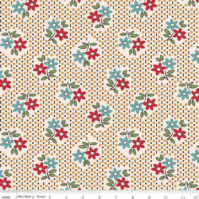 Gentler Times Nostalgia Cider Cotton Wideback Fabric per yard - Prismatic Fiber Arts