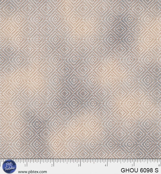 Golden Hour Sand Diamonds Cotton 44”/45" Fabric Per Yard - Prismatic Fiber Arts