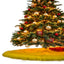 Premium Faux Fur Christmas Tree Skirt - 30 Inch | Luxurious Holiday Decorations - Prismatic Fiber Arts