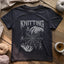 Gothic Knitter T-shirt - Prismatic Fiber Arts