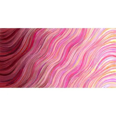 Gradients Auras Pink Garnet Waves 44"/45" Fabric Per Yard - Prismatic Fiber Arts