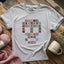 Granny Skull T-shirt - Prismatic Fiber Arts
