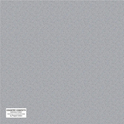 Gray Sidewalk Cotton 44"/45" Fabric Per Yard - Prismatic Fiber Arts