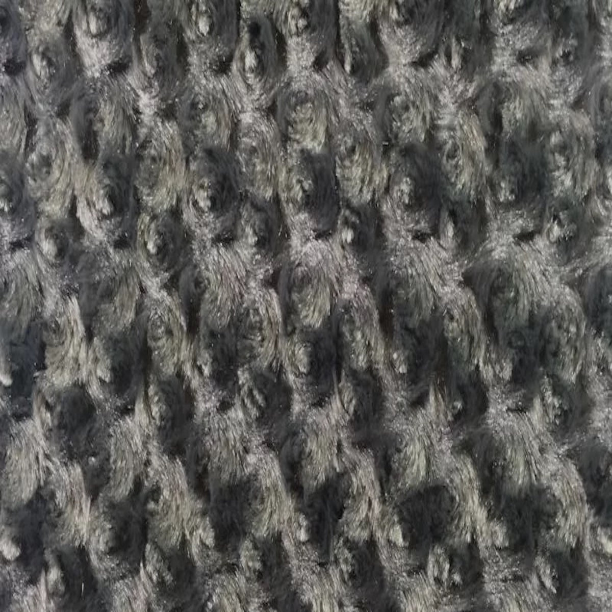 Swirl Rosebud Faux Fur Fabric - Prismatic Fiber Arts