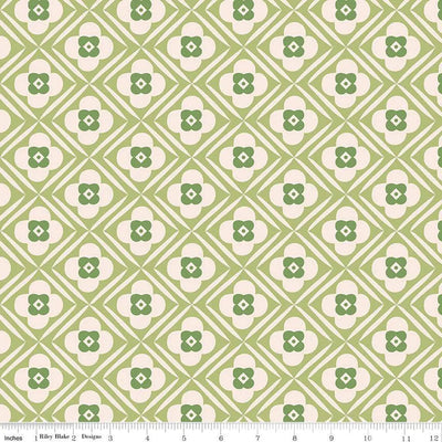 Green Bee Plaids Hugs Wideback Fabric per yard - Prismatic Fiber Arts