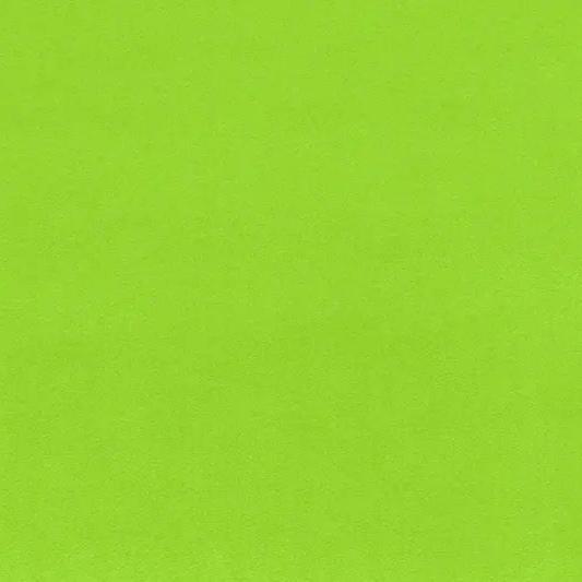 Green Dark Lime Cuddle 3 Extra Wide Solid Fabric per yard - Prismatic Fiber Arts