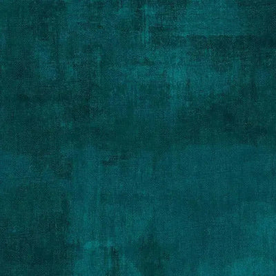 Green Dark Teal Dry Brush Cotton Wideback Fabric Per Yard - Prismatic Fiber Arts