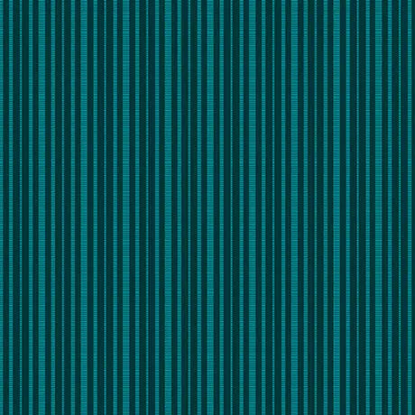 Dark Teal Dahlias at Dusk Stripe Cotton 44"/45" Fabric Per Yard - Prismatic Fiber Arts