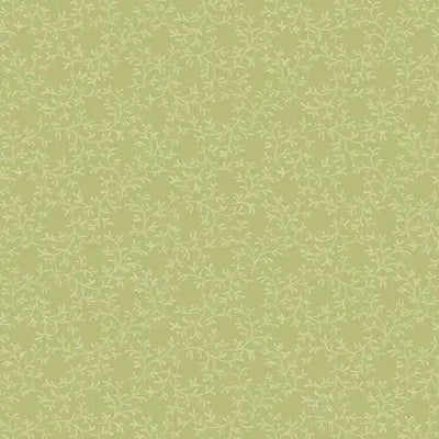 Green Lace Leaf Cotton 43"/44" Fabric Per Yard - Prismatic Fiber Arts