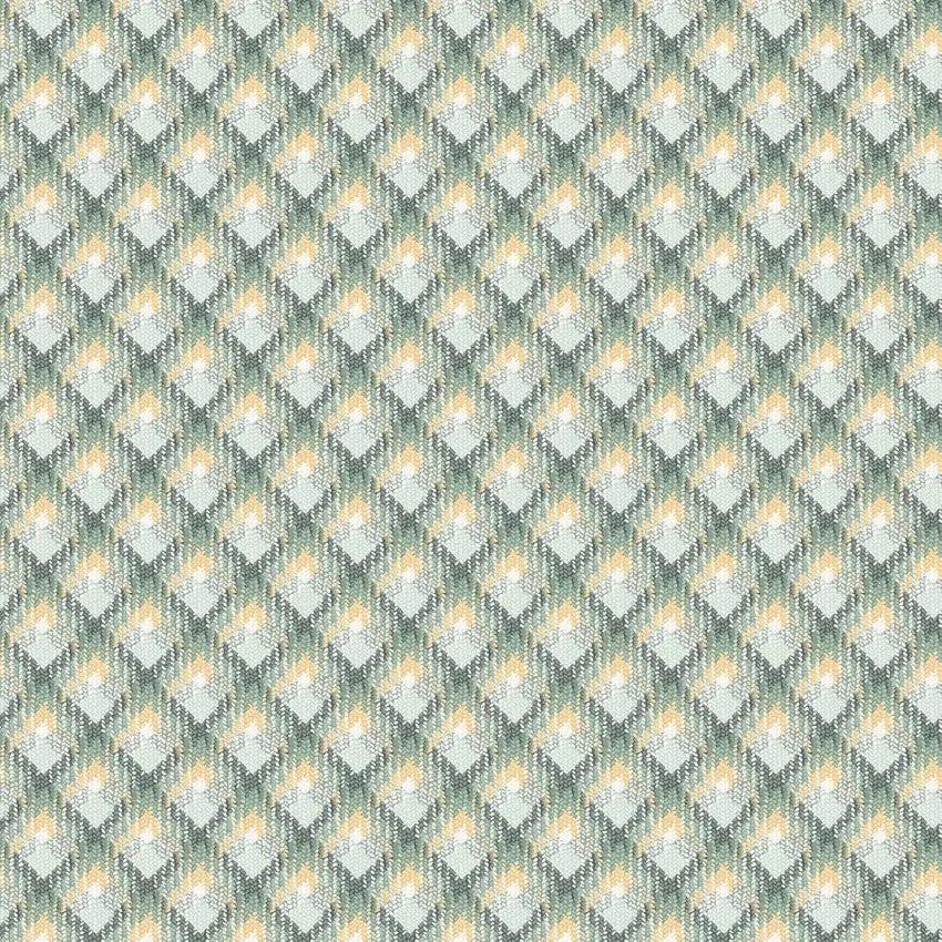 Green/Multi Plaid La Fleur Flannel Cotton 42"/43" Fabric Per Yard - Prismatic Fiber Arts