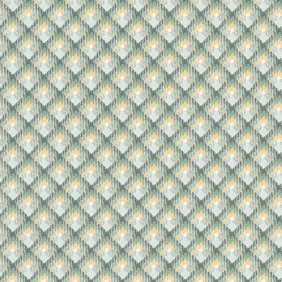 Green/Multi Plaid La Fleur Flannel Cotton 42"/43" Fabric Per Yard - Prismatic Fiber Arts