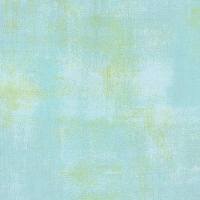 Green Pool Grunge Cotton Wideback Fabric Per Yard - Prismatic Fiber Arts