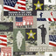 Green Soldier Digital Cuddle Fabric per yard - Prismatic Fiber Arts