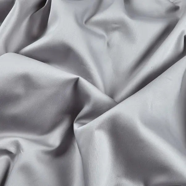 Grey Cotton Sateen Wideback Fabric Per Yard - Prismatic Fiber Arts