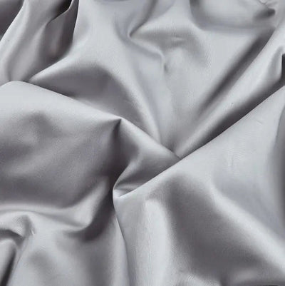 Grey Cotton Sateen Wideback Fabric Per Yard - Prismatic Fiber Arts