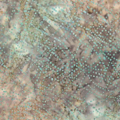 Grey Stone Wave Dots Cotton 44"/45" Fabric Per Yard - Prismatic Fiber Arts