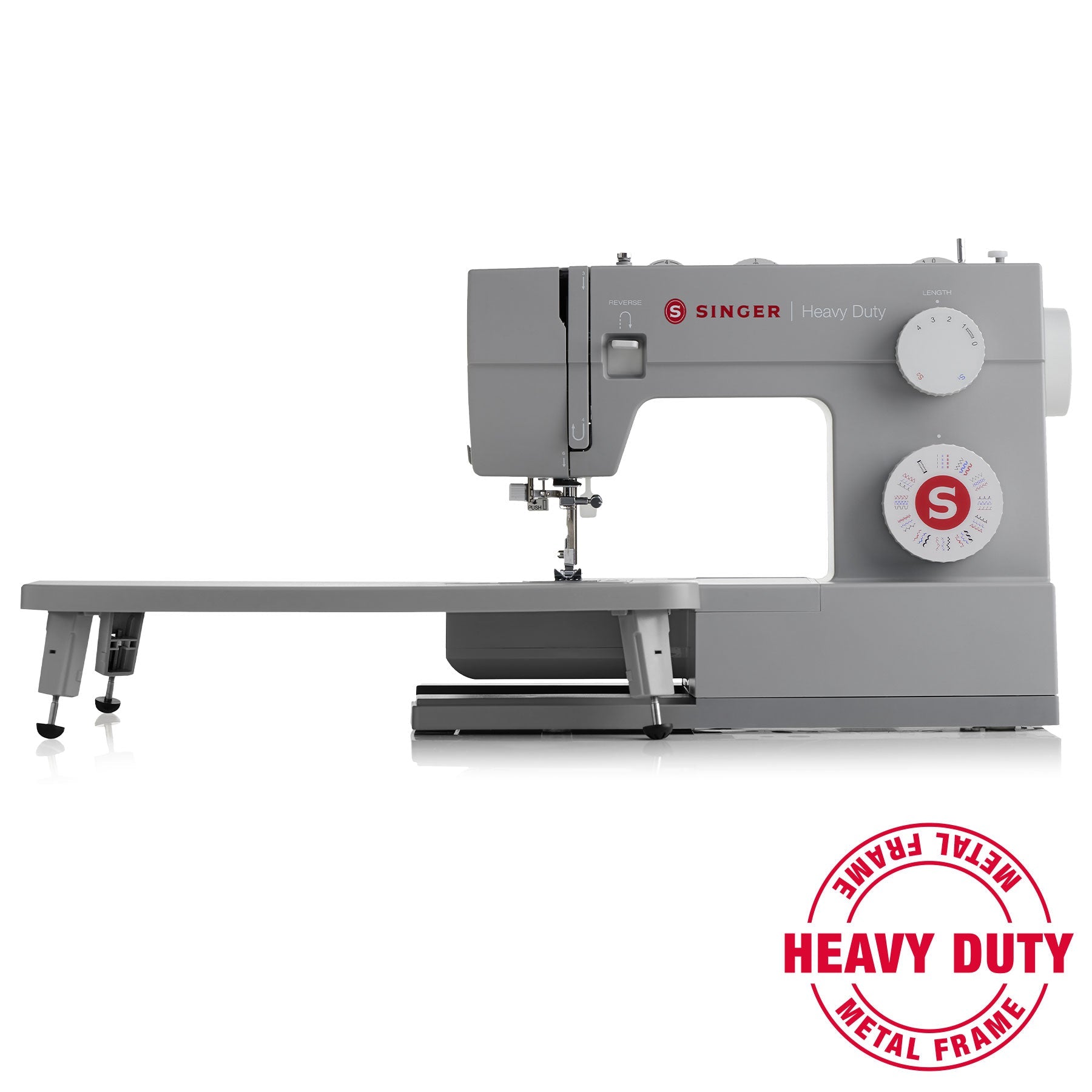 SINGER® Heavy Duty 6360 Sewing Machine with Extension Table - Prismatic Fiber Arts
