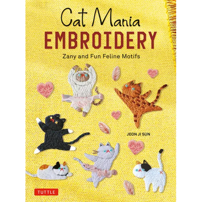 Cat Mania Embroidery: Zany and Fun Feline Motifs
