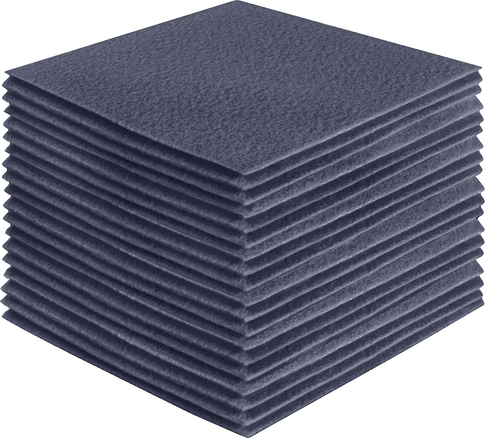 FabricLA Acrylic Felt Craft Sheet Packs – Heather Gray | Soft 100% Acrylic Felt Sheets for DIY & Crafts - Prismatic Fiber Arts
