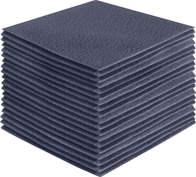 FabricLA Acrylic Felt Craft Sheet Packs – Heather Gray | Soft 100% Acrylic Felt Sheets for DIY & Crafts - Prismatic Fiber Arts