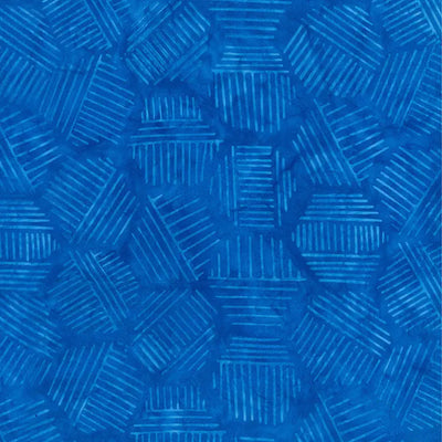 Hexies Blue Bayou 81700-42 Cotton 44"/45" Fabric Per Yard - Prismatic Fiber Arts