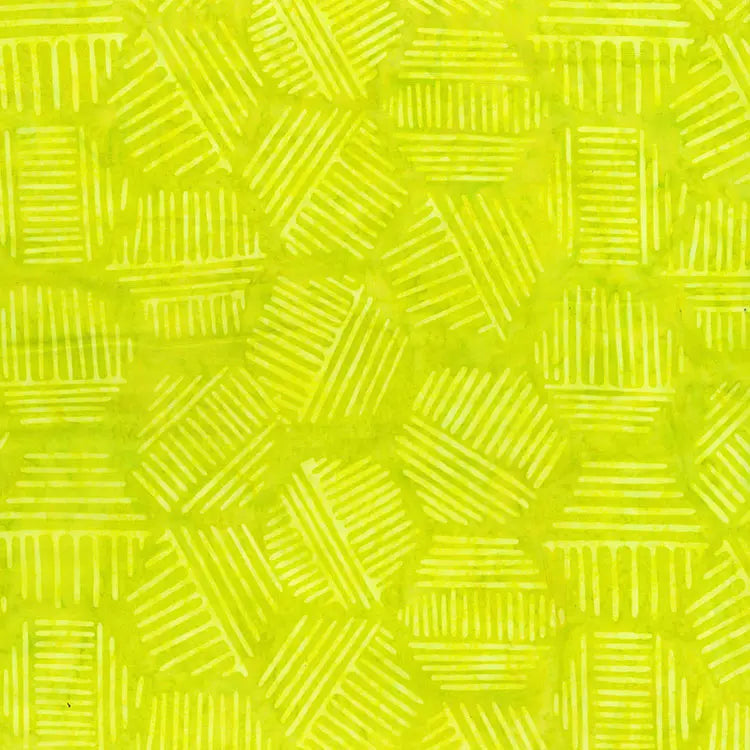 Hexies Citrus Green 81700-72 Cotton 44"/45" Fabric Per Yard - Prismatic Fiber Arts