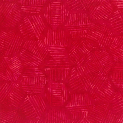 Hexies Lipstick Red 81700-24 Cotton 44"/45" Fabric Per Yard - Prismatic Fiber Arts