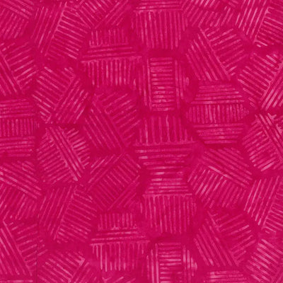 Hexies Pink Punch 81700-28 Cotton 44"/45" Fabric Per Yard - Prismatic Fiber Arts