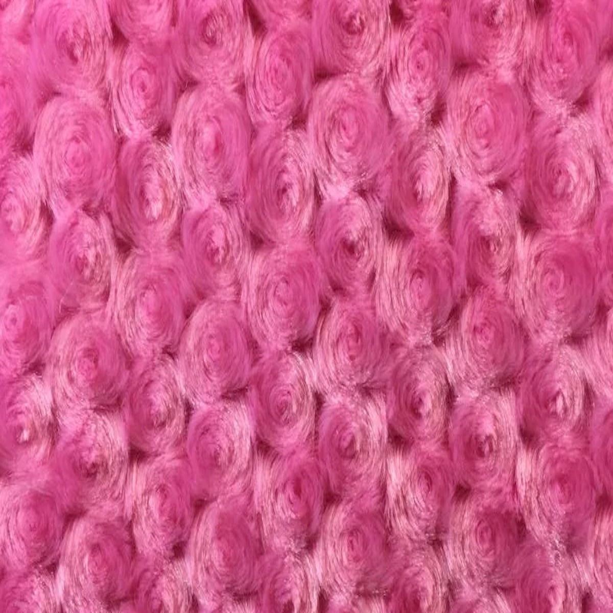 Swirl Rosebud Faux Fur Fabric - Prismatic Fiber Arts