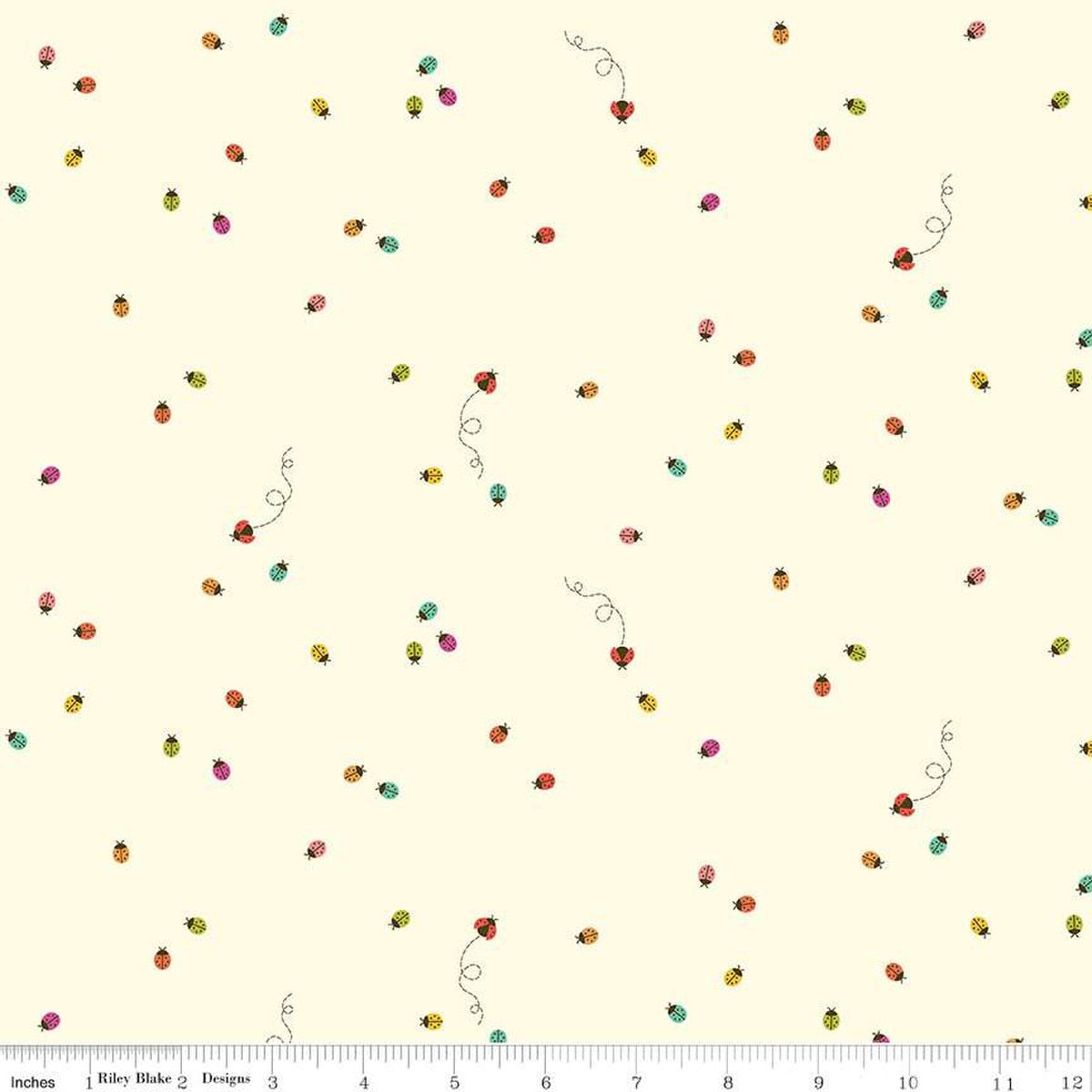 Hush Hush 5 Little Ladies Cotton 43"/44" Fabric Per Yard - Prismatic Fiber Arts