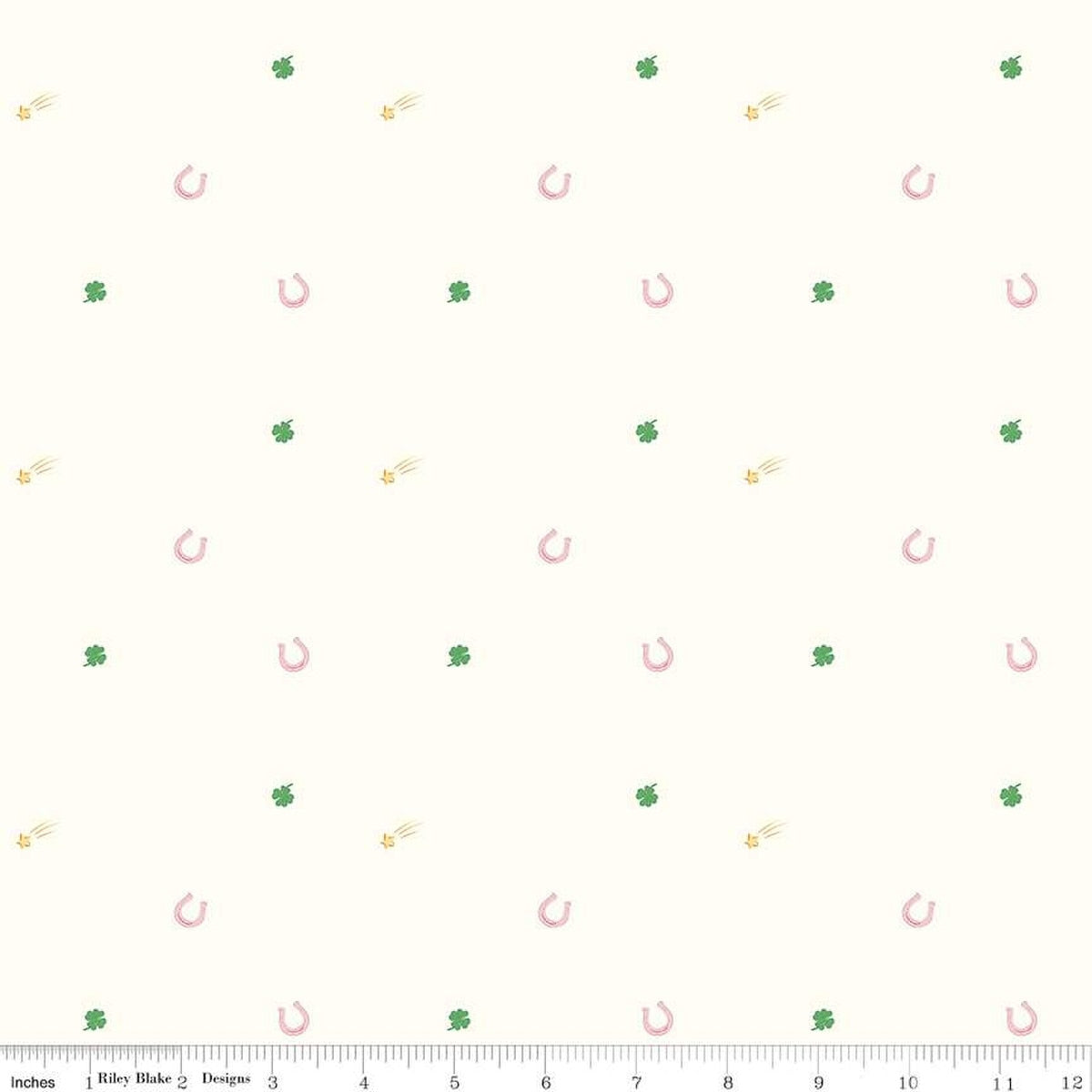 Hush Hush 5 Lucky Charms Cotton 43"/44" Fabric Per Yard - Prismatic Fiber Arts