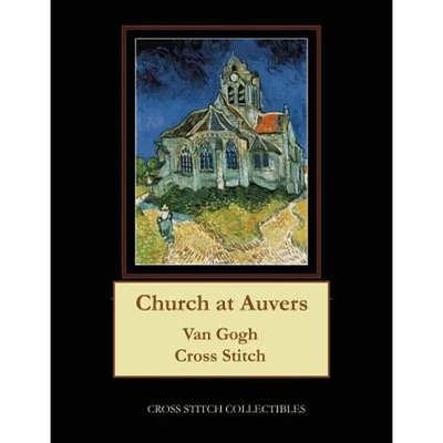 Church at Auvers: Van Gogh Cross Stitch Pattern